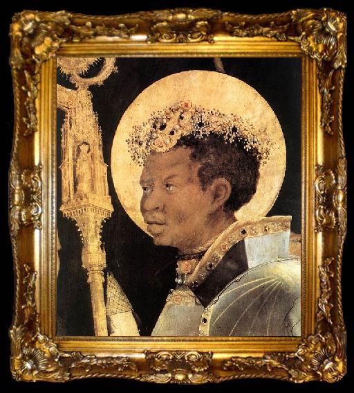 framed  Matthias  Grunewald Meeting of St Erasm and St Maurice, ta009-2